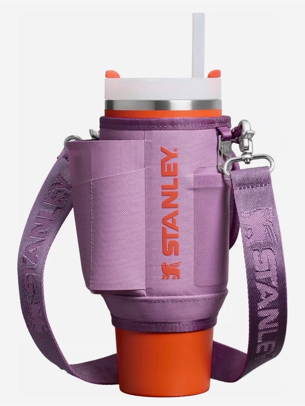 Stanley
The All Day Quencher Carry-All Crossbody Bottle Holder 30oz Lilac